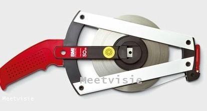 bmi glasvezel 50m meetband - meetgereedschap voor de bouw ook verkoop regio Arnhem, Oosterbeek, Heteren, Driel en Lent.