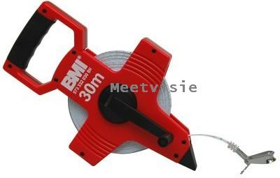 bmi kunststof 50m meetband - Meetvisie meetgereedschap voor de bouw, ook verkoop in Zuid-Holland