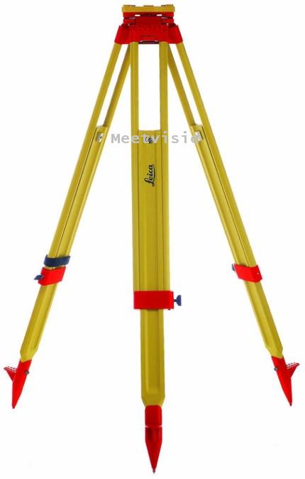 Houten statief Leica GST 120 - 9  -  Meetvisie verkoop bouwlaser statieven