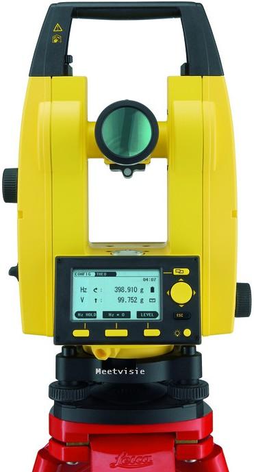 Theodoliet digitaal Leica builder 106 - Meetvisie ook voor huren, verkoop en reparatie regio Dordrecht en Zuid-Holland. Heteren, Arnhem en Lent