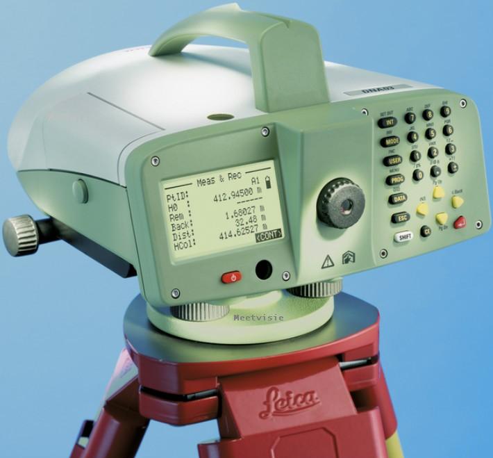Waterpasinstrument digitaal Leica DNA10 - Meetvisie levert ook in regio Ede en Wageningen.