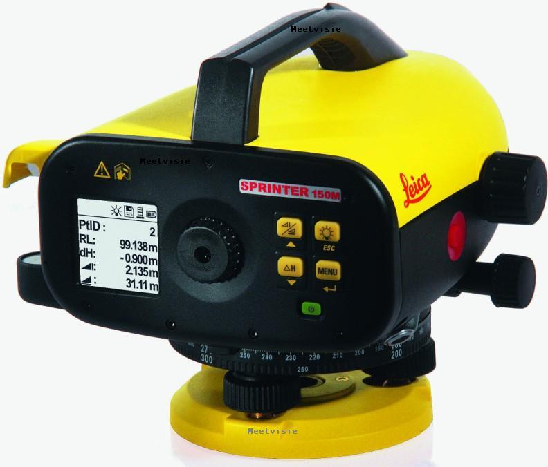 Digitaal waterpasinstrument Leica Sprinter 150.